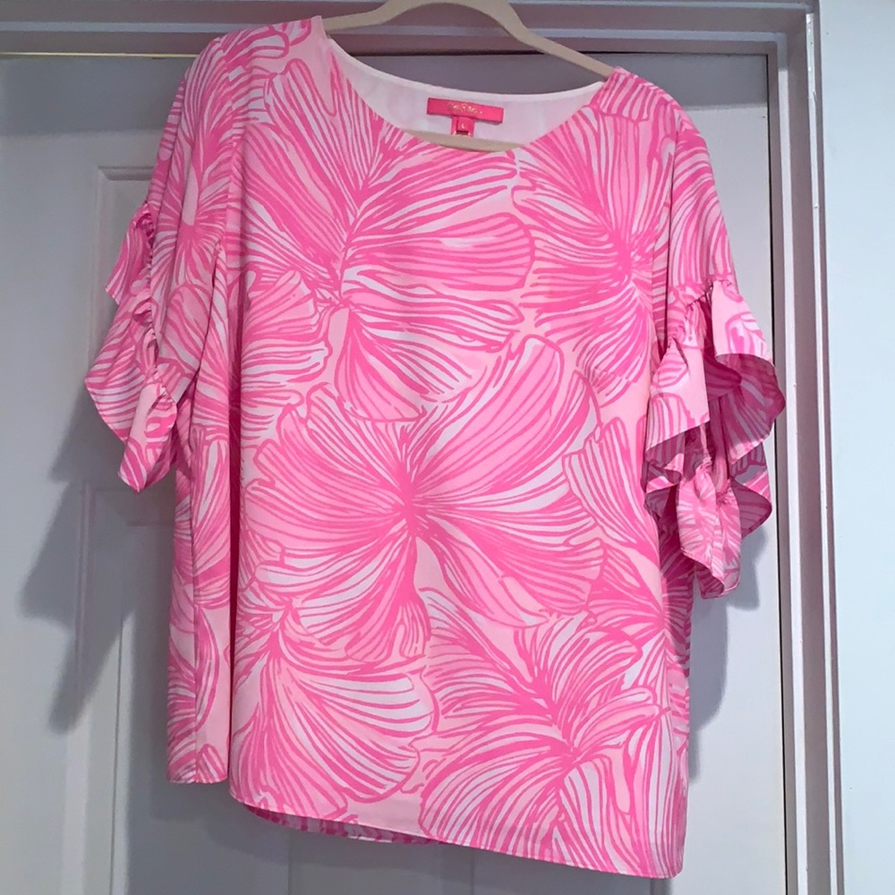 Lily Pulitzer Darla top size L